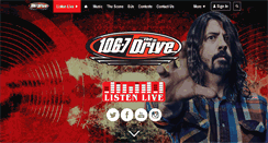 Desktop Screenshot of 1067thedrive.fm